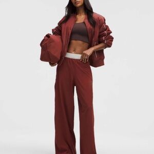 LULULEMON SWIFT HIGH-RISE WIDE-LEG PANT *LOGO WAISTBAND